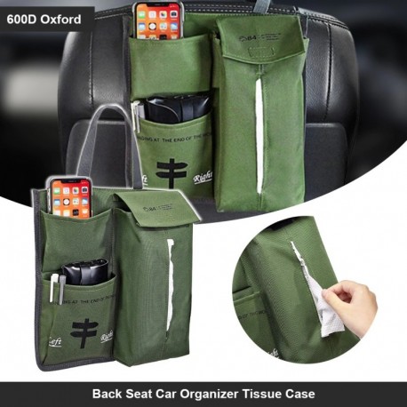 Autó hátsó ülés szervező Autó ülés szervező Kick Mats Muti-Pocket hátsó ülés tároló táska játék iPad palack