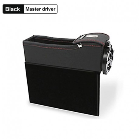 Fekete mester sofőr - Autósülési réstároló táskadoboz Pénztartó Italital-tartó Autósülés-zseb Többfunkciós