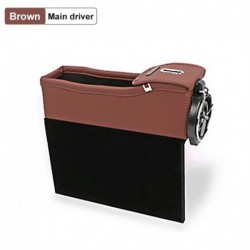 Barna mester sofőr - Autósülési réstároló táskadoboz Pénztartó Italital-tartó Autósülés-zseb Többfunkciós