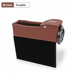 Brown másodpilóta - Autósülési réstároló táskadoboz Pénztartó Italital-tartó Autósülés-zseb Többfunkciós