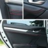 8db autóajtó kartámasz fedél felület burkolat kárpit Honda Civic 2016-2018 mikroszálas bőr borítás