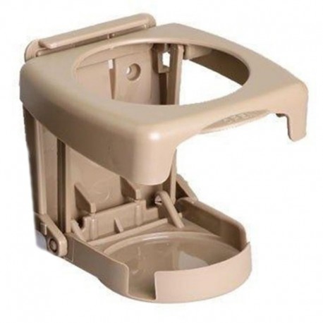 Bézs - Kiváló minőségű univerzális összecsukható autó légtelenítő kimeneti pohártartó italtartó