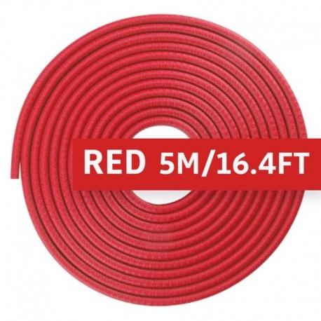 Piros - Univerzális autóajtó karcvédő 5M tömítő szalagvédő kárpit autóajtó matricák dekorációvédő