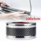 5 cm * 1 m ezüst / vörös szénszálas fényes színű autóstílus ajtószárny védő szénszálas formázó szalag