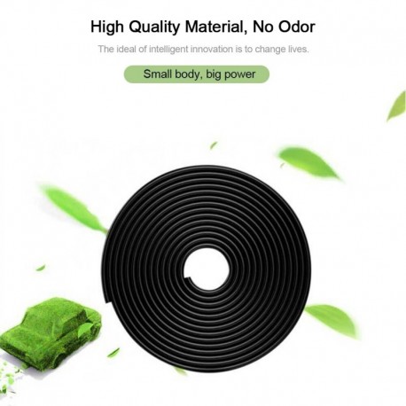 8M fekete - Door Edge Guard, 16,4ft / 26,2ft PVC autóajtó tömítés kárpitvédő Детали экстерьера