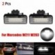 Gyors szállítás 2PCS 18SMD 6500K autó LED rendszámtábla világítás Mercede Benz W211 W203 5D W219 R171-hez