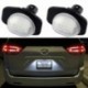 2PCS LED rendszámtábla-lámpák autófény Toyota Sienna 2011-2018 2019-hez