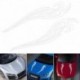 fehér - 2020 Car Flame Stripes Black Vinyl Truck Hood Decal Front matricák carro voiture Gyors szállítás CSV
