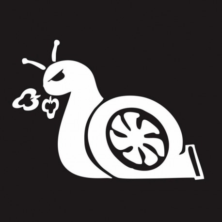 fehér - 3D autómatricák Drift Race Car Styling Turbo Snail Cool matricák fekete / ezüst fehér vinil matricák autó