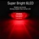 10db sárga - Autó LED-es lámpák 10-30V 6 LED-es oldalsó helyzetjelző lámpák Figyelmeztető lámpák teherautó