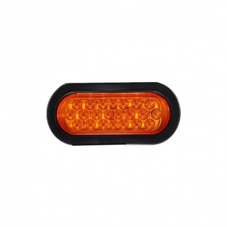 1db sárga - Autós kiegészítők 10-30V-os LED-es lámpák 22 LED-es állítható oldalsó helyzetjelző lámpák