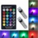 AKCIÓ A legnépszerűbb 2db T10 5050 RGB 7 színes LED vízálló W5W 501 autós ék oldalsó izzó-6SMD távirányító Gyors