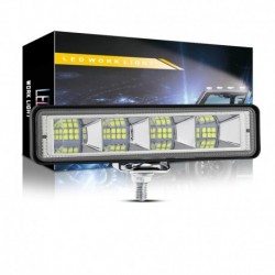 Fekete - 24LED 72W 6500K DC 12V-60V módosított lámpa LED munkalámpa vezetõ lámpa hordozható LED árvízlámpák