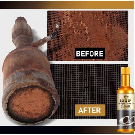 Az ábrán látható módon - Gyári ár: 120 ml-es Boost Up jármű motor katalizátor tisztító mélytisztító többcélú