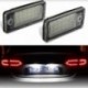 fehér - Praktikus 2PCS 18 LED hibás rendszámtábla lámpa Audi A3 A4 A5 A6 A8 B6 B7 Q7 lámpa izzókhoz