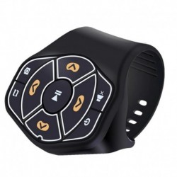Univerzális vezeték nélküli autó kormánykerék gomb távirányító Bluetooth 4.0 kéz- multimédia lejátszó gomb IOS