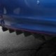 Univerzális autó hátsó lökhárító ajak diffúzor 7 fin cápa fin stílusú autó hátsó lökhárító spoiler ajak