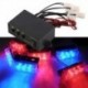 12V 6 módú LED-es villogó 3 villogó üzemmód Vezérlő villanófény lámpa Vészhelyzetben villogó vezérlő doboz autó