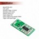 RCWL-0516 Doppler radarérzékelő mozgásérzékelő mikrohullámú modul az Arduino emberi test indukciós kapcsolójának