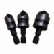 3db 1/4 &quot hatlapú 12mm 16mm 19mm süllyesztett elektromos fúrófej furat készlet fa fémhez