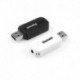 Fekete - USB autós Bluetooth adapter 3,5 mm-es jack Bluetooth vevő vezeték nélküli Bluetooth AUX audio MP3 zenelejátszó