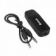 Fekete - USB autós Bluetooth adapter 3,5 mm-es jack Bluetooth vevő vezeték nélküli Bluetooth AUX audio MP3 zenelejátszó