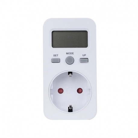 KWE-PMB03 Dugaszolóaljzat Digitális feszültség Wattmérő Áramfogyasztás Watt Energiamérő AC Áramelemző Monitor