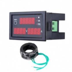 DL69-2048 digitális többfunkciós mérő voltmérő nagy pontosságú stabil és tartós voltmérő ampermérő AC200-450V
