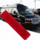 Ajtólemez-reflektor vezetője hátsó Chevy számára a GMC teherautókhoz SUV-khoz 03-07 Baloldali kárpit RED Nagy
