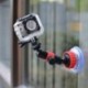 Tapadókorong autótartó tapadókorong monitor konzol erős szívó 360 fokos forgatású autó tartó sportkamerához