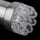 1db szuper fényes 1156 9 SMD autó izzólámpa fehér LED irányjelző lámpa G18 / BA15S 67 5007 forró eladás