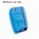 piros - Volkswagen VW for Golf 7 for mk7 for Skoda Octavia A7 for SEAT Leon Ibiza Car-styling Car Remote Controller Cap