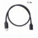 0,5 m - C típusú férfi - női hosszabbító kábel 3671-45 USB Type-C típusú férfi - női - női hosszabbító kábel