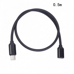 0,5 m - C típusú férfi - női hosszabbító kábel 3671-45 USB Type-C típusú férfi - női - női hosszabbító kábel