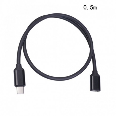 0,5 m - C típusú férfi - női hosszabbító kábel 3671-45 USB Type-C típusú férfi - női - női hosszabbító kábel