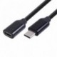0,5 m - C típusú férfi - női hosszabbító kábel 3671-45 USB Type-C típusú férfi - női - női hosszabbító kábel