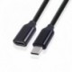 0,5 m - C típusú férfi - női hosszabbító kábel 3671-45 USB Type-C típusú férfi - női - női hosszabbító kábel