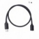 1m - C típusú férfi - női hosszabbító kábel 3671-45 USB Type-C típusú férfi - női - női hosszabbító kábel