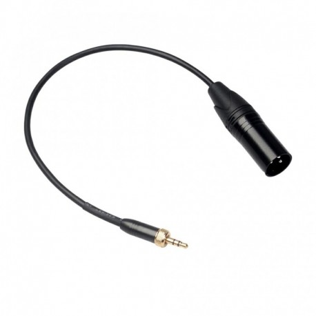 Belső menet 3,5 mm-es férfi-férfi átviteli kábel 30 cm-es vezeték nélküli mikrofon fényképezőgép-felvevő audio