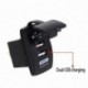 Mobil töltő Univerzális mobiltelefon kettős USB vízálló és porálló berendezés automatikus adapter telefonokhoz