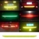piros - Reflectante fényvisszaverő matrica Autó külső tartozékai Ragasztó fényvisszaverő szalag Reflex külső