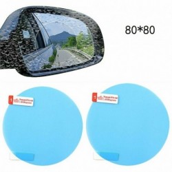 80 x 80 mm - 2db / szett ködgátló fólia autó visszapillantó védőfóliához vízálló átlátszó matricával az autó