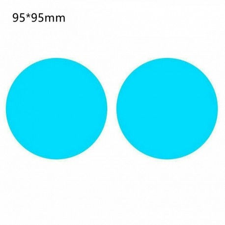 95 x 95 mm - 2db / szett ködgátló fólia autó visszapillantó védőfóliához vízálló átlátszó matricával az autó