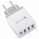 Kína - 4 USB port színes töltő utazási töltőfej indukciós töltő USB gyors mobiltelefon töltő telefon adapter