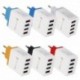 Kína - 4 USB port színes töltő utazási töltőfej indukciós töltő USB gyors mobiltelefon töltő telefon adapter