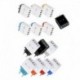 Kína - 4 USB port színes töltő utazási töltőfej indukciós töltő USB gyors mobiltelefon töltő telefon adapter