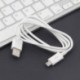fehér - HotOriginal Micro Removable Micro USB 2.0 adatátviteli kábel adatkábeltöltőhöz Samsung Galaxy S3 S4 3.