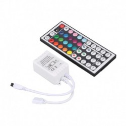 IR vezeték nélküli zenei távvezérlő RGBW vezérlő dimmer LED-es világítás vezérlő 5050 3528 5630 RGB LED szalag