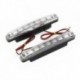 8LED nappali menetfény 12V fényszóró nappali világítás automatikus nappali menetfény DRL köd vezetési izzó egyetlen