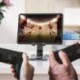 Fekete - Ergonómikus kialakítás Rotációs por kohászat Csúszásgátló fém teleszkópos állvány 4,7-13 hüvelykes iPad